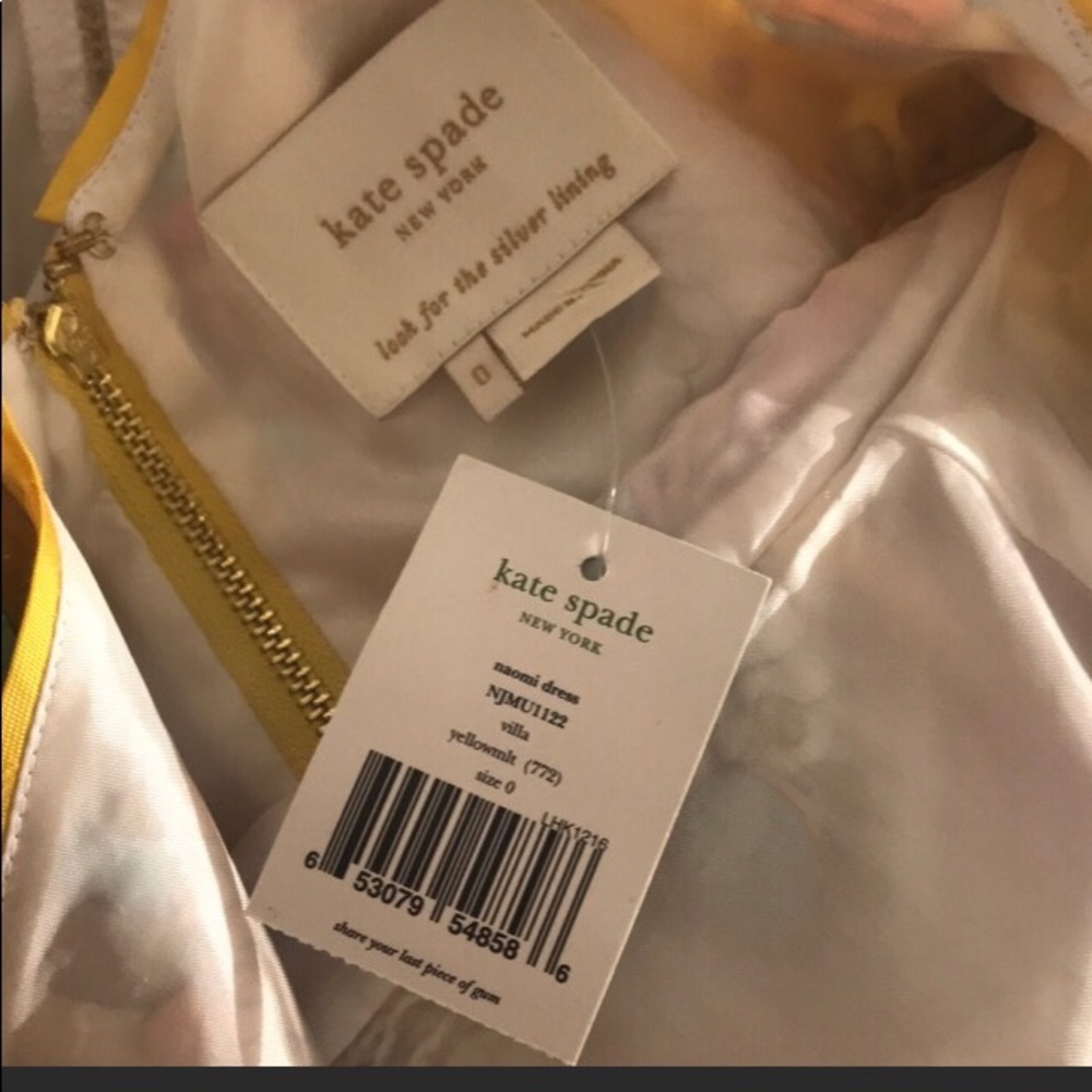 NWT Kate Spade Naomi Paisley Dress Size 0 - Picture 5 of 8